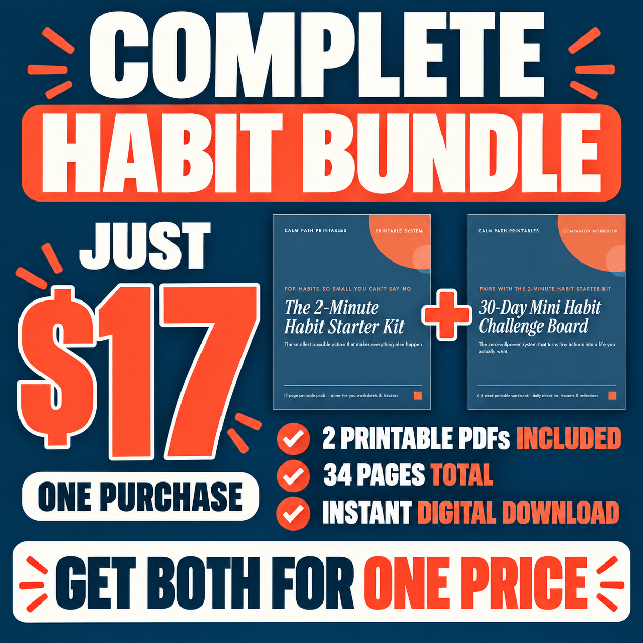 Complete habit bundle for just $17