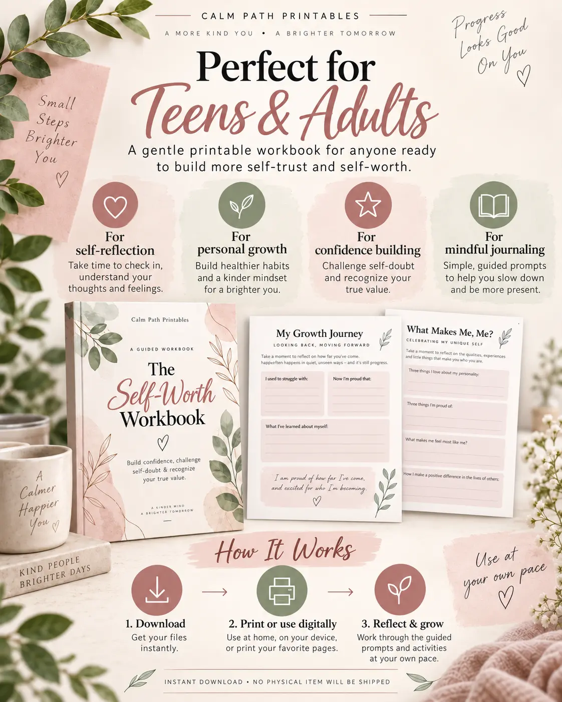 Who The Self-Worth Workbook is for