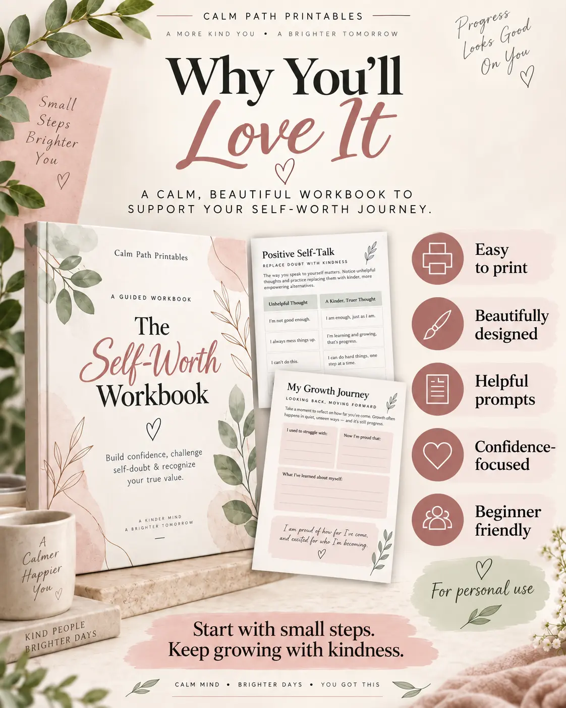 Why you will love The Self-Worth Workbook
