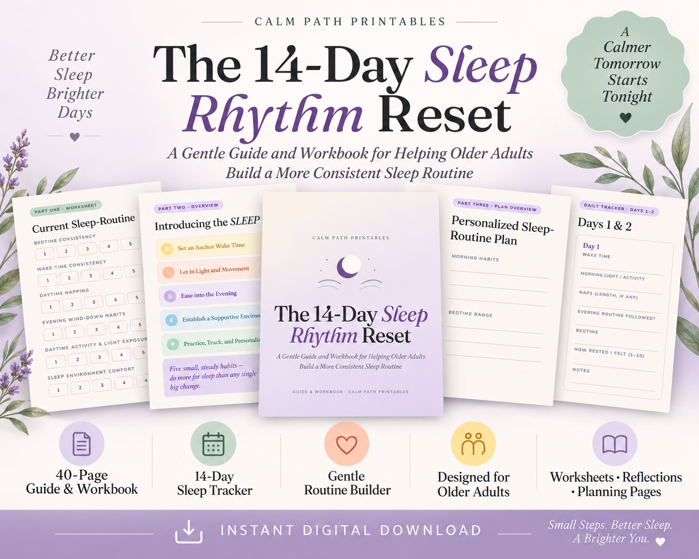 The 14-Day Sleep Rhythm Reset product overview