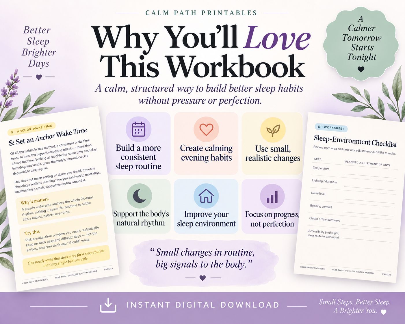 Why people love The 14-Day Sleep Rhythm Reset workbook